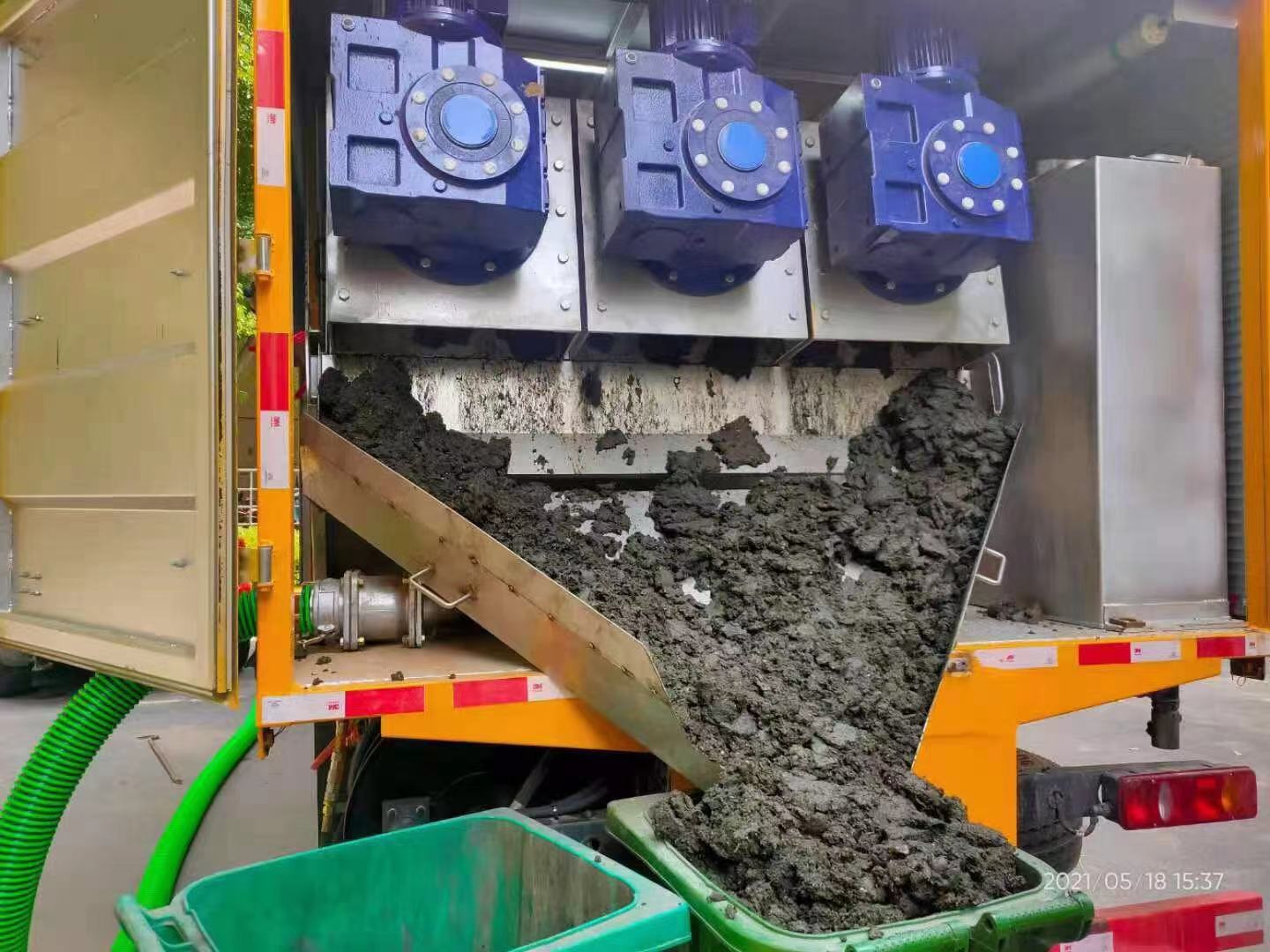 十堰化粪池清掏城市维护站-泥浆净化干湿分离处理